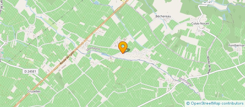 localisation de l'entreprise HOLDING ARNAUD  MONTAGNE