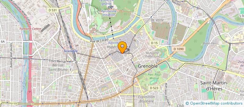 localisation de l'entreprise HOLDING ARNAUD VALET  GRENOBLE