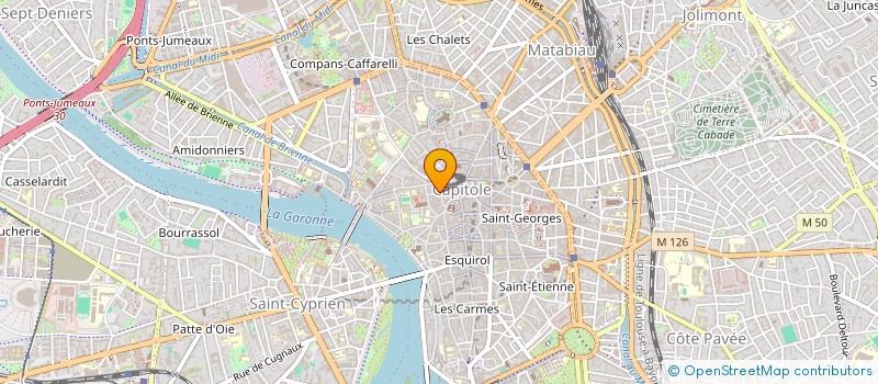 localisation de l'entreprise HOLDING ARPON & RONAL à TOULOUSE