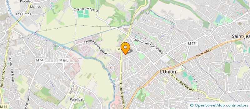 localisation de l'entreprise HOLDING ARQUIER  L'UNION