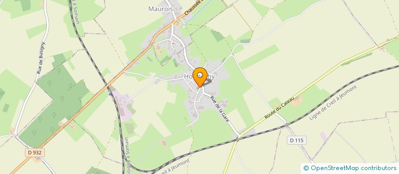 localisation de l'entreprise HOLDING ART FAMILY  HONNECHY