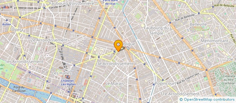 localisation de l'entreprise HOLDING ARTHUR DE CUNIAC  PARIS