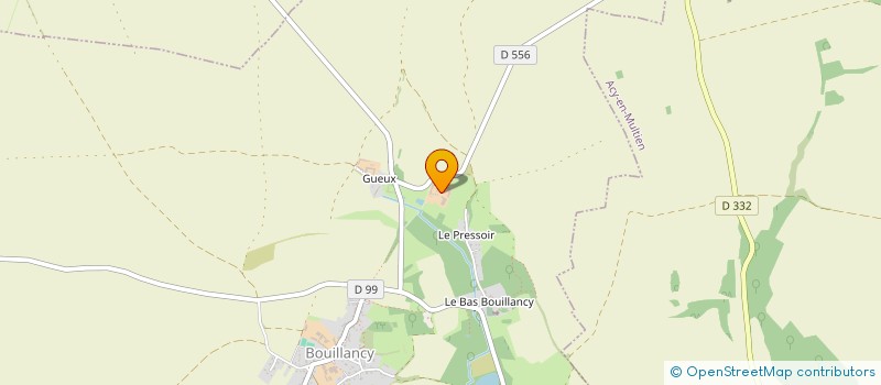 localisation de l'entreprise HOLDING ARTHUR DE WAAL  BOUILLANCY