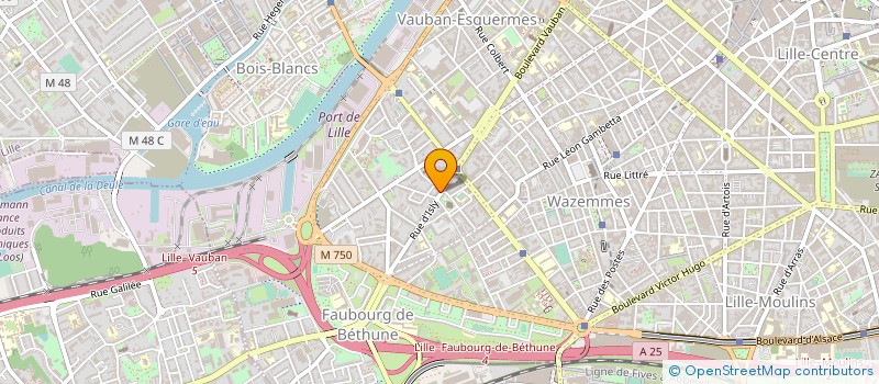 localisation de l'entreprise HOLDING AS PATRIMOINE à LILLE