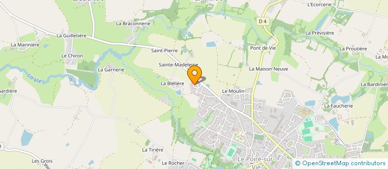 localisation de l'entreprise HOLDING AS PATRIMOINE à LE POIRE-SUR-VIE