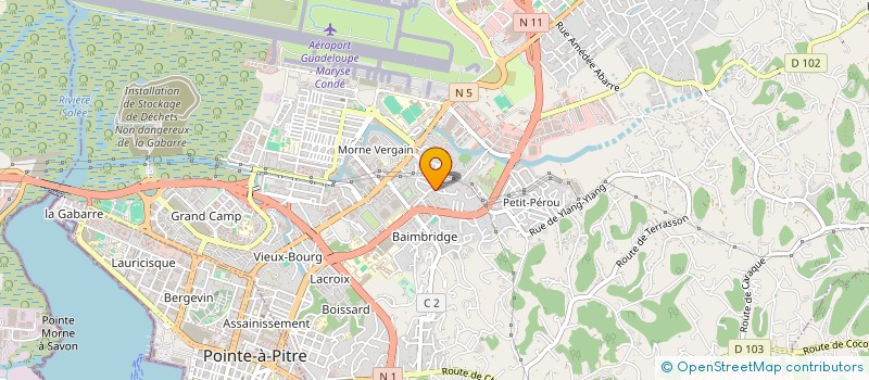 localisation de l'entreprise HOLDING ASCO  LES ABYMES