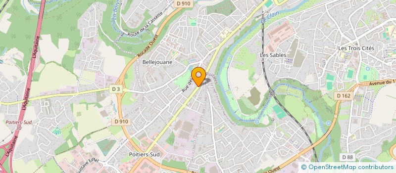 localisation de l'entreprise HOLDING ASIA STORE  POITIERS