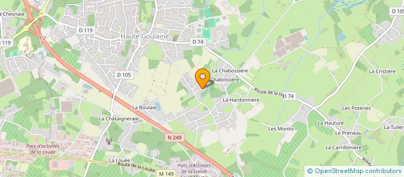 localisation de l'entreprise HOLDING ASKA à HAUTE-GOULAINE