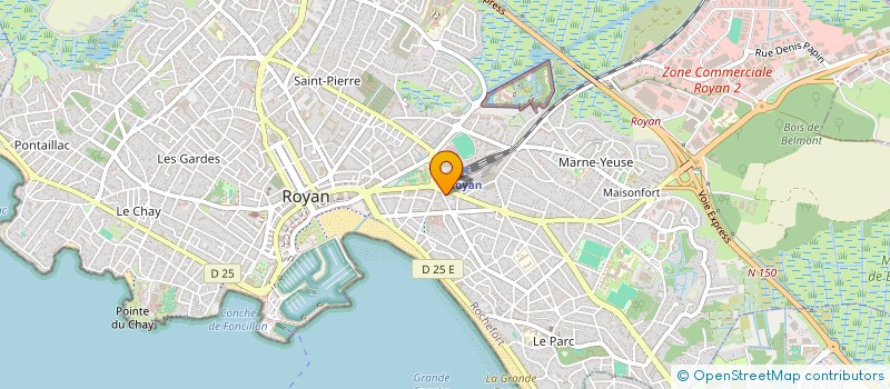 localisation de l'entreprise HOLDING ASLANIAN  ROYAN