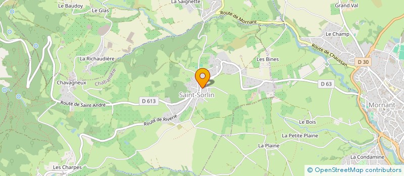 localisation de l'entreprise HOLDING ASR  CHABANIERE