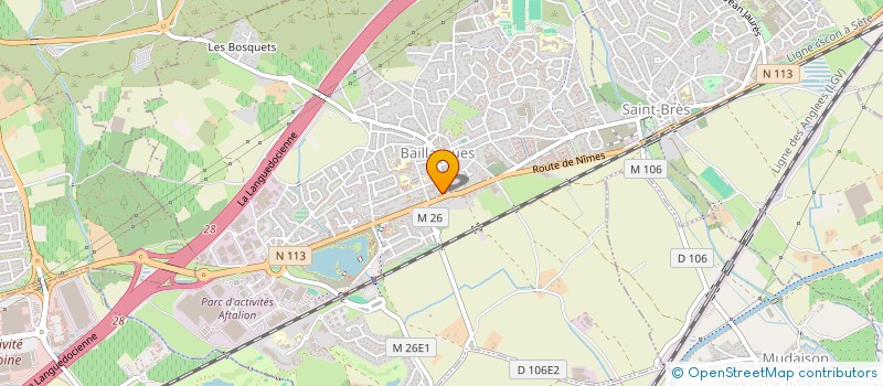 localisation de l'entreprise HOLDING ASSORIN à BAILLARGUES
