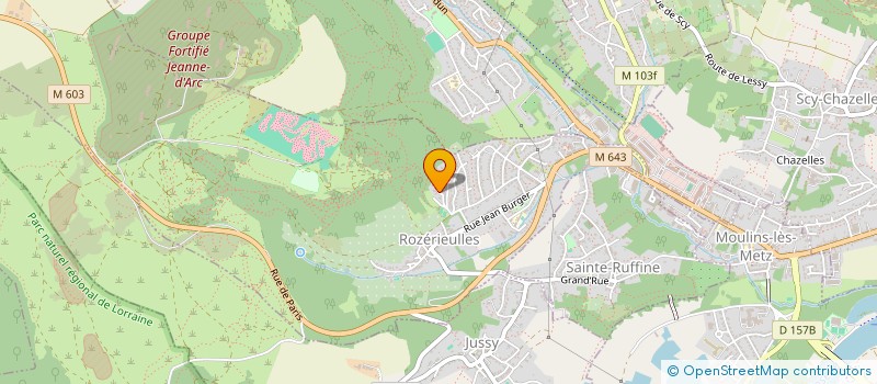 localisation de l'entreprise HOLDING AT2C  ROZERIEULLES