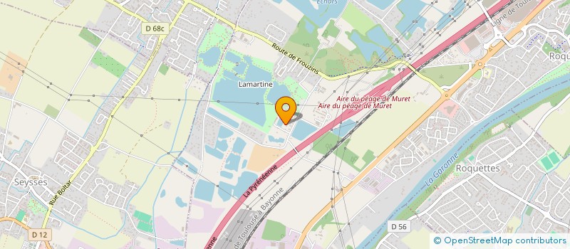 localisation de l'entreprise HOLDING ATES  ROQUES