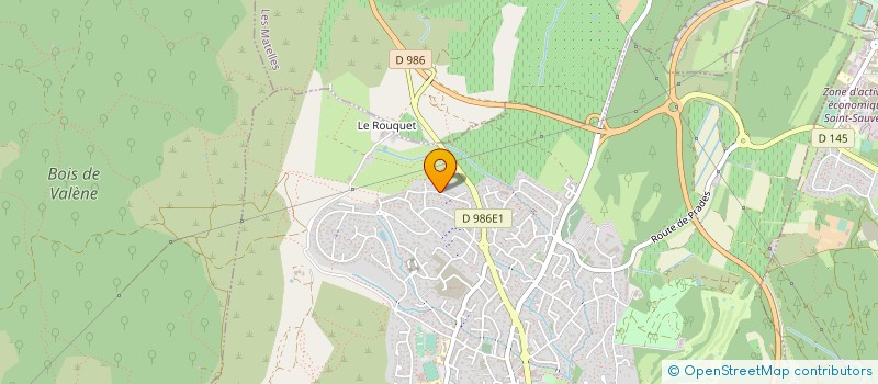 localisation de l'entreprise HOLDING ATLAS  SAINT-GELY-DU-FESC