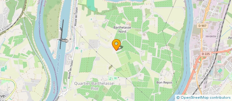 localisation de l'entreprise HOLDING ATOM à AVIGNON