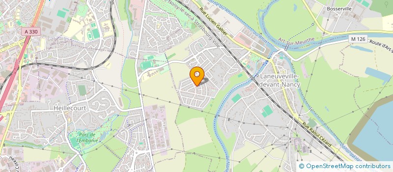 localisation de l'entreprise HOLDING ATOUT K  LANEUVEVILLE-DEVANT-NANCY