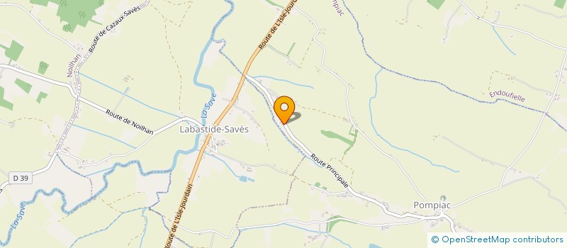 localisation de l'entreprise HOLDING AU CAILLOU  POMPIAC