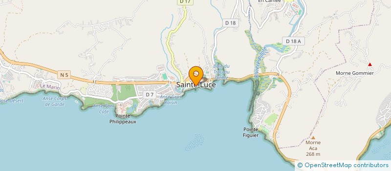 localisation de l'entreprise HOLDING AUBERT-HUBERT SAS  SAINT-MARTIN