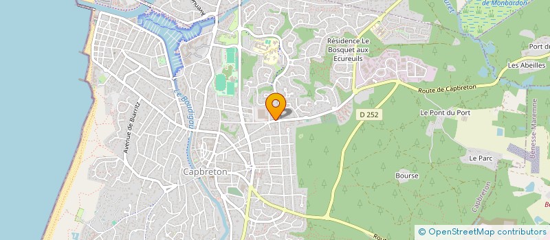 localisation de l'entreprise HOLDING AUBIES  TARBES