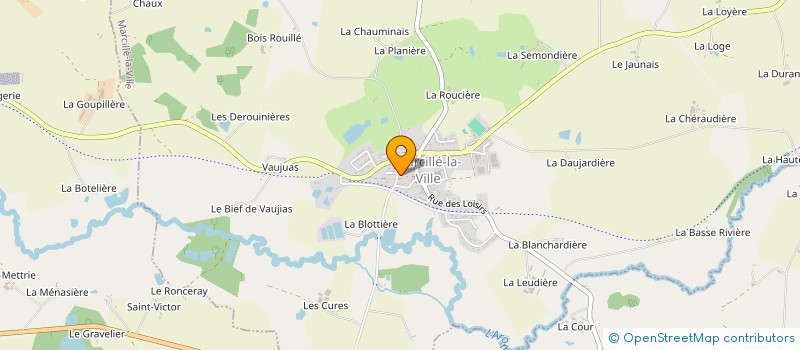 localisation de l'entreprise HOLDING AUBRY à MARCILLE-LA-VILLE