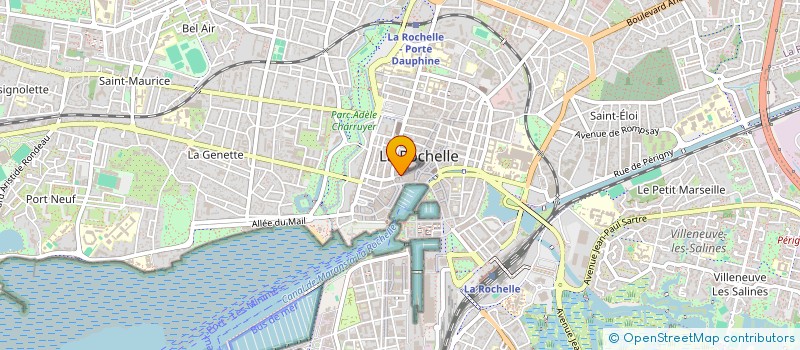 localisation de l'entreprise HOLDING AUDRAN  LA ROCHELLE