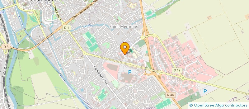 localisation de l'entreprise HOLDING AUDRENCE  CHALONS-EN-CHAMPAGNE