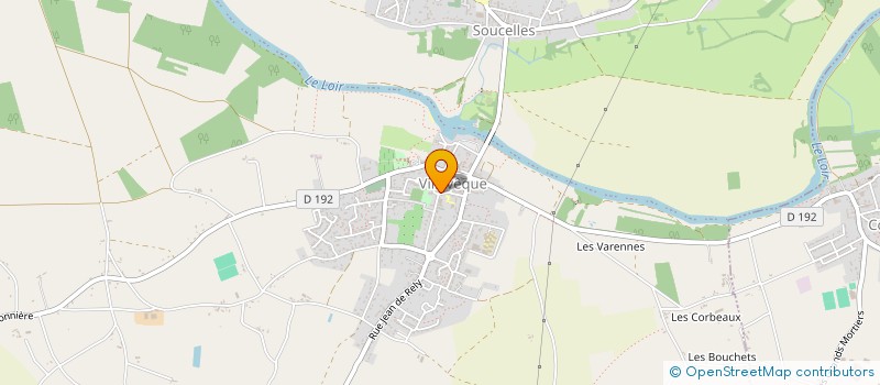 localisation de l'entreprise HOLDING AUFFRET  RIVES-DU-LOIR-EN-ANJOU