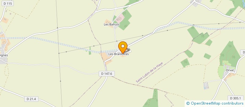 localisation de l'entreprise HOLDING AURIAU à SAINT-LUBIN-DE-LA-HAYE