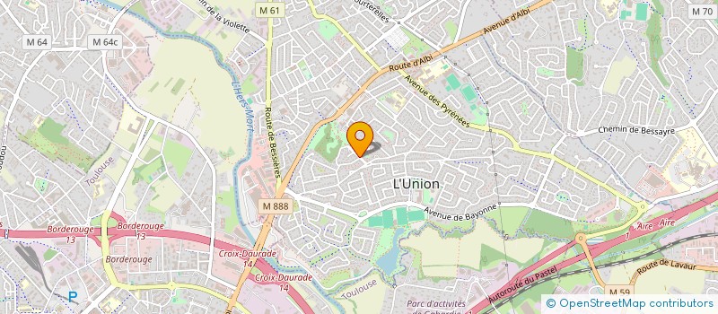 localisation de l'entreprise HOLDING AUSTRUY BUREL à L'UNION