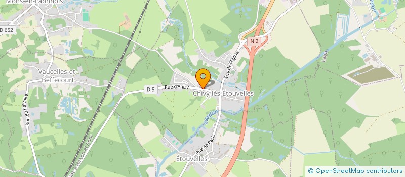 localisation de l'entreprise HOLDING AUTO CL  CHAILLEVOIS