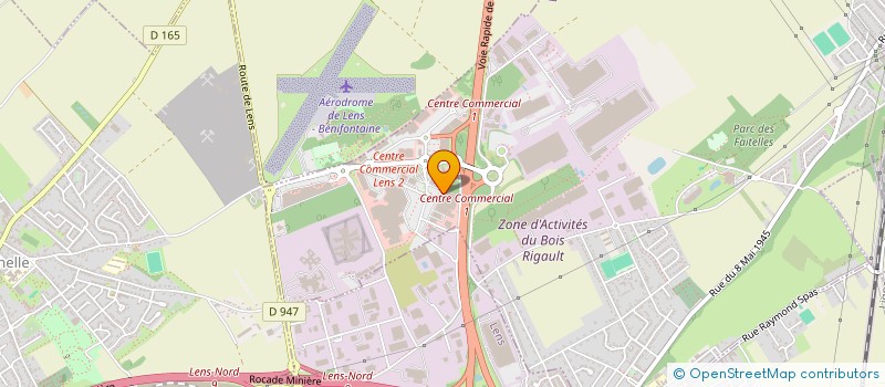 localisation de l'entreprise HOLDING AV  VENDIN-LE-VIEIL