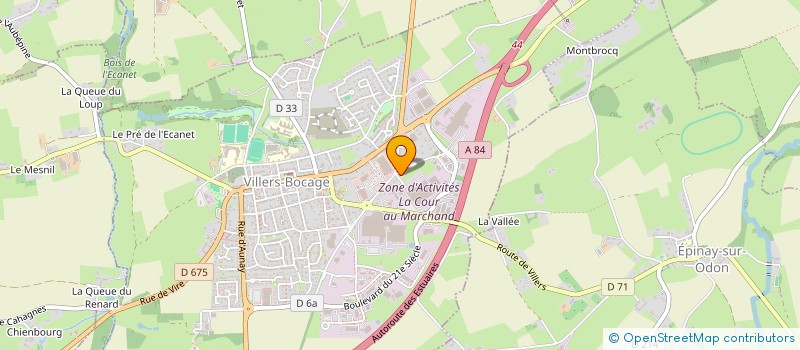 localisation de l'entreprise HOLDING AVENIR  EPINAY-SUR-ODON