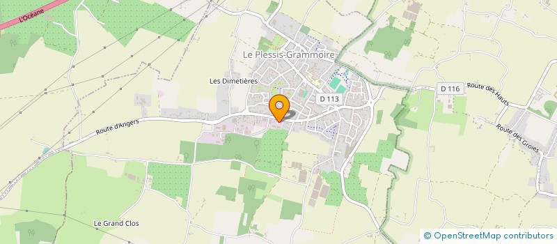 localisation de l'entreprise HOLDING AVV  LE PLESSIS-GRAMMOIRE