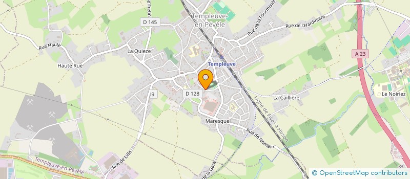 localisation de l'entreprise HOLDING AW  TEMPLEUVE-EN-PEVELE