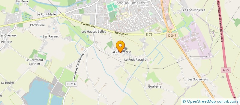 localisation de l'entreprise HOLDING AYROLES  LONGUE-JUMELLES