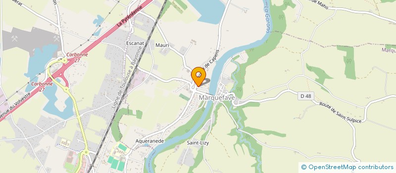 localisation de l'entreprise HOLDING AZ CDLC  MARQUEFAVE