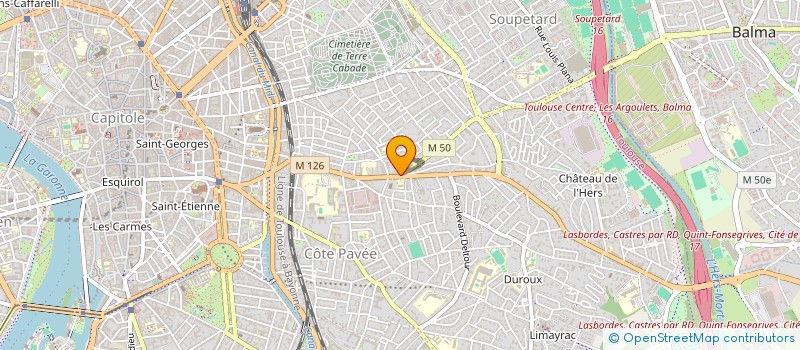 localisation de l'entreprise HOLDING AZALEE à TOULOUSE
