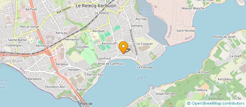 localisation de l'entreprise HOLDING AZCLET  LE RELECQ-KERHUON