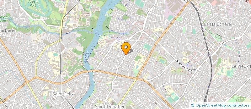 localisation de l'entreprise HOLDING B.A.S.T  NANTES