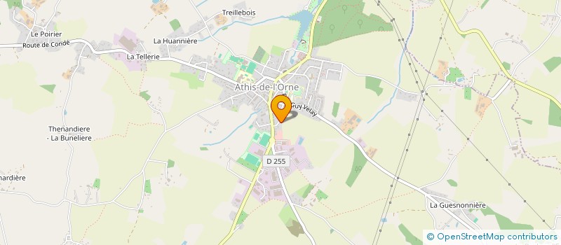 localisation de l'entreprise HOLDING B2S à ATHIS-VAL DE ROUVRE