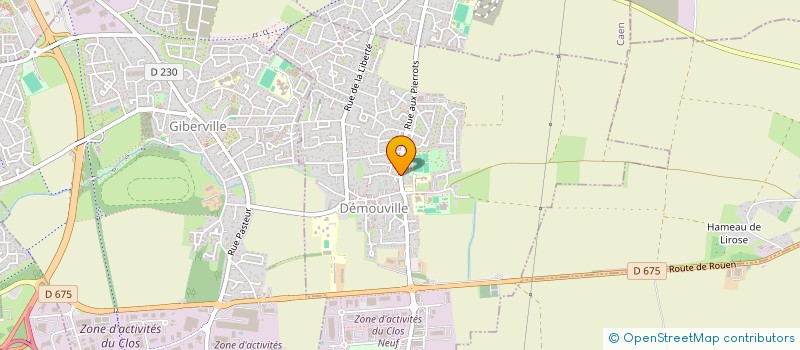 localisation de l'entreprise HOLDING BABAROS  DEMOUVILLE