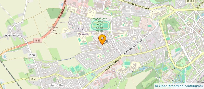 localisation de l'entreprise HOLDING BAJA  DAINVILLE