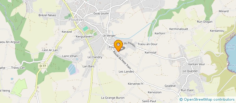 localisation de l'entreprise HOLDING BAKOS  PLOUEZEC