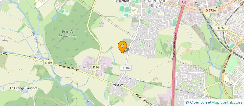 localisation de l'entreprise HOLDING BALLOT SEBASTIEN  CHATENOY-LE-ROYAL