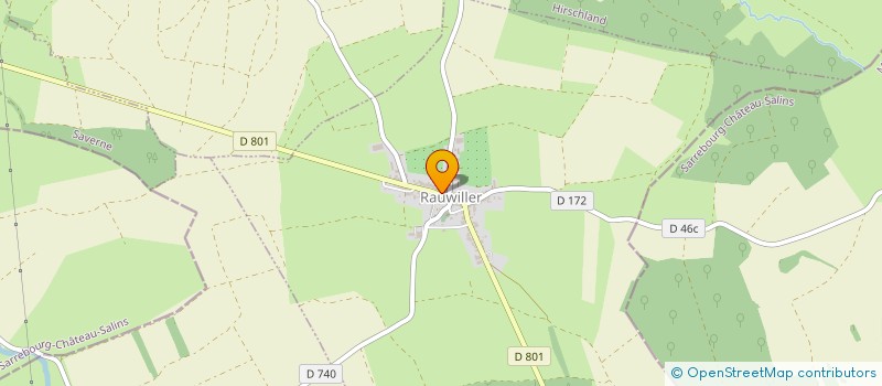 localisation de l'entreprise HOLDING BARBAZIN  RAUWILLER