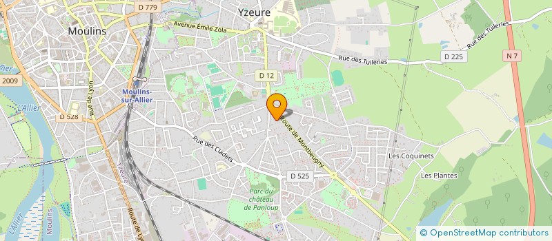 localisation de l'entreprise HOLDING BARBIERE ET FILS  YZEURE