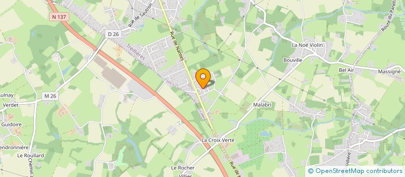 localisation de l'entreprise HOLDING BARBOT  VALLONS-DE-L'ERDRE