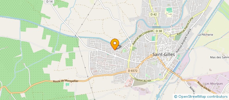 localisation de l'entreprise HOLDING BARI  SAINT-GILLES