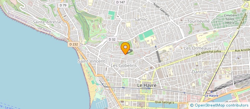 localisation de l'entreprise HOLDING BARIL à LE HAVRE