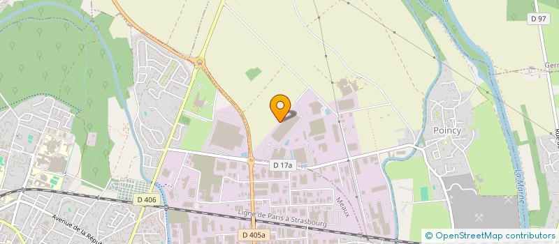 localisation de l'entreprise HOLDING BARRE ASSOCIE  POINCY